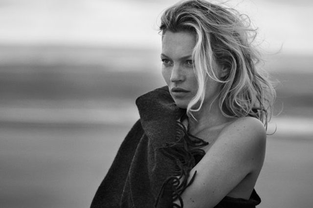 Kate Moss - Peter Lindbergh - Naked Cashmere Fall 2016 Ad Campaign
