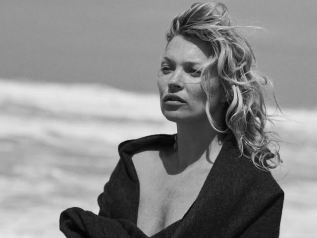 Kate Moss - Peter Lindbergh - Naked Cashmere Fall 2016 Ad Campaign