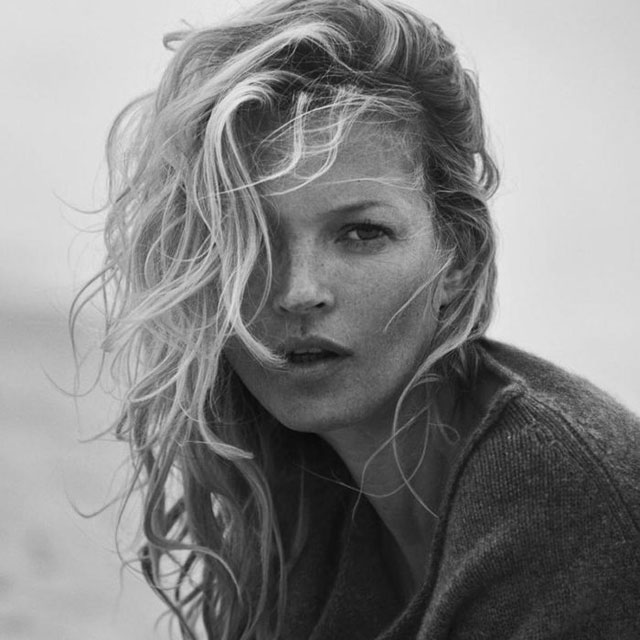 Kate Moss - Peter Lindbergh - Naked Cashmere Fall 2016 Ad Campaign