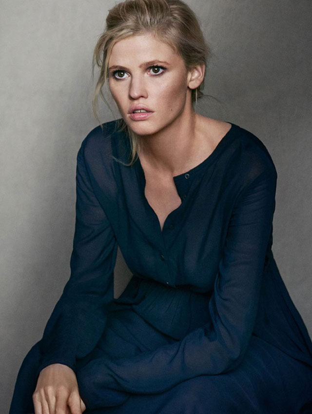 Lara Stone - Mads Mikhelsen - 2016 MarcOPolo Fall Winter Campaign