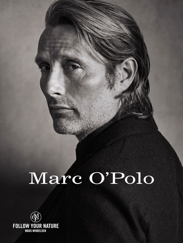 Lara Stone - Mads Mikhelsen - 2016 MarcOPolo Fall Winter Campaign