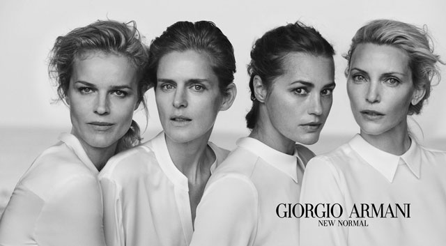 Armani - Peter Lindbergh - Eva Herzigova - Stella Tennant- Yasmin Lebon - Nadja Auermann