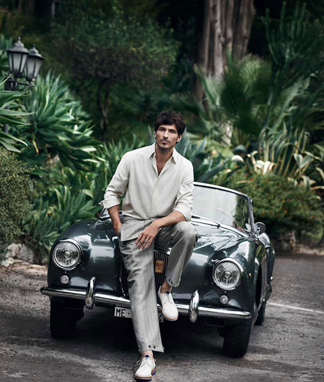 Peter Lindbergh - McKenna Hellam, Lily Aldriges & Andres Valencoso - Salvatore Ferragamo - Eté 2017
