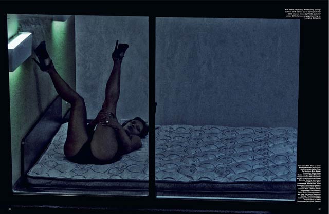 Love magazine - Kim Kardashian - Steven Klein