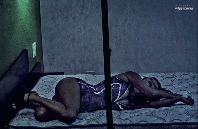 Love magazine - Kim Kardashian - Steven Klein