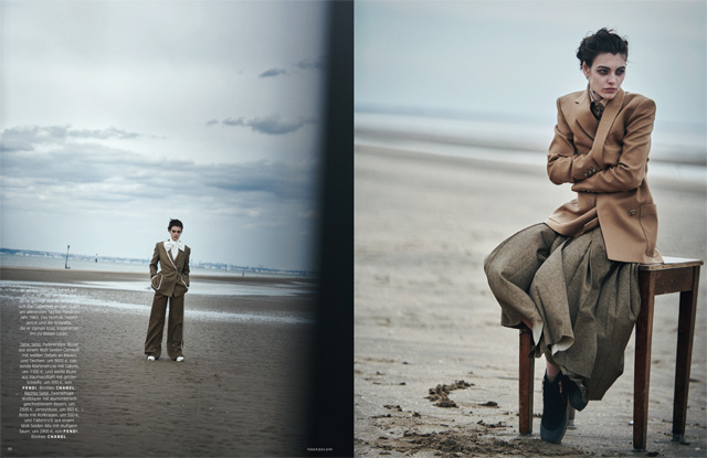 Vogue Germany July 2019 - Peter Lindbergh - Birgit Kos, Vittoria Ceretti & Luna Bijl