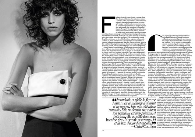 Vogue Paris - Collier Schorr - Mica Arganaraz