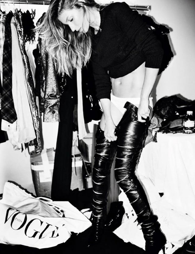 Vogue France - Mario Testino - Gisele Bündchen
